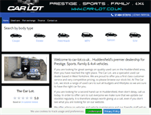 Tablet Screenshot of car-lot.co.uk